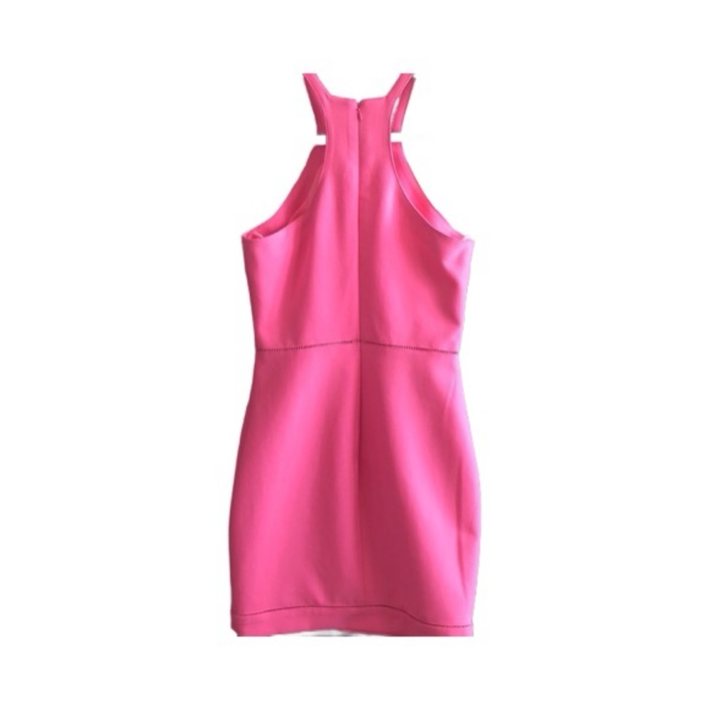 Elizabeth and James Vibrant Pink Mini Dress